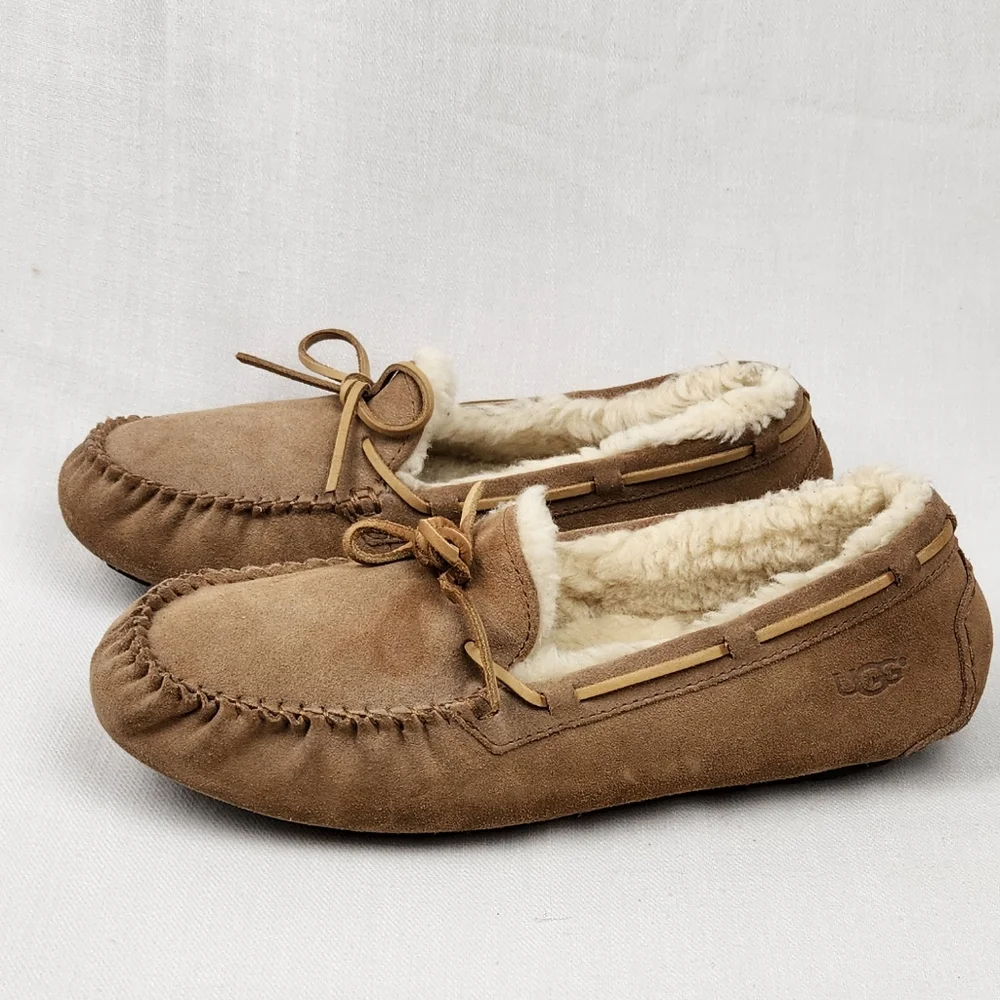 Ugg Australia Olsen Leather Slippers - Picture 2 of 10